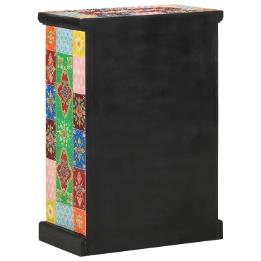 vidaXL Ντουλάπι με Πόρτες Χειροποίητο 53x30x75cm Μασίφ Ξύλο Μάνγκο 1 τεμ.