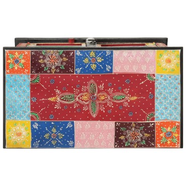 vidaXL Ντουλάπι με Πόρτες Χειροποίητο 53x30x75cm Μασίφ Ξύλο Μάνγκο 1 τεμ.