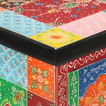 vidaXL Ντουλάπι με Πόρτες Χειροποίητο 53x30x75cm Μασίφ Ξύλο Μάνγκο 1 τεμ.