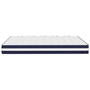 vidaXL Στρώμα με Pocket Springs Μεσαία Σκληρότητα 200x200cm 1 τεμ. - Διπλό