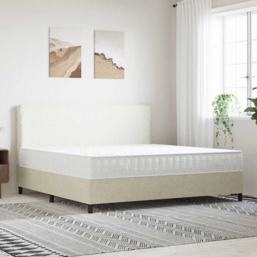vidaXL Στρώμα με Pocket Springs Μεσαία Σκληρότητα 200x200cm 1 τεμ. - Διπλό