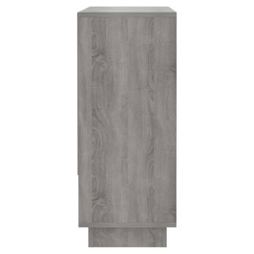 vidaXL Ντουλάπι Γκρι Sonoma 97x31x75cm από Επεξεργασμένο Ξύλο 1 τεμ.