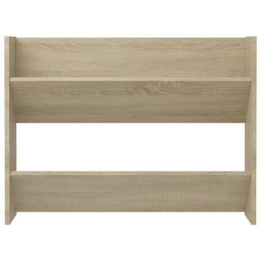 vidaXL Παπουτσοθήκες 2 τεμ. Sonoma Δρυς 80x18x60cm Μοριοσανίδα