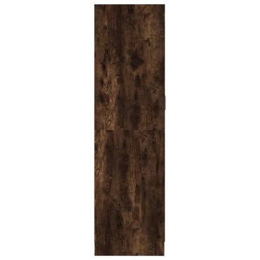 vidaXL Ντουλάπα Καπνιστή Δρυς 82,5x51,5x180cm από Επεξεργασμένο Ξύλο 1 τεμ.