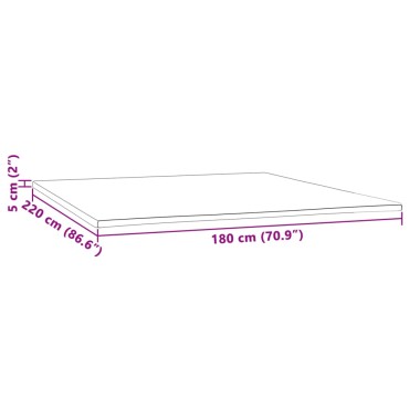 vidaXL Ανώστρωμα 180x220x5 εκ.