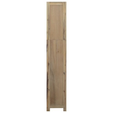 vidaXL Βιβλιοθήκη με 6 Επίπεδα 80x30x170cm Μασίφ Ξύλο Ακακίας 1 τεμ.