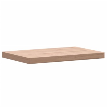 vidaXL Πάγκος Μπάνιου 60x40x4 εκ. από Μασίφ Ξύλο Οξιάς
