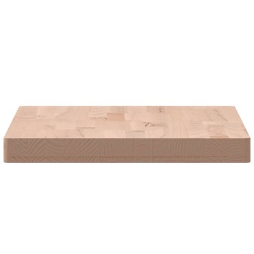 vidaXL Πάγκος Μπάνιου 60x40x4 εκ. από Μασίφ Ξύλο Οξιάς