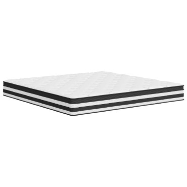 vidaXL Στρώμα με Pocket Springs Μεσαία Σκληρότητα 200x200cm 1 τεμ. - Διπλό
