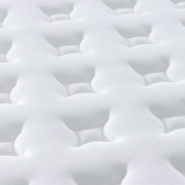 vidaXL Στρώμα με Pocket Springs Μεσαία Σκληρότητα 200x200cm 1 τεμ. - Διπλό