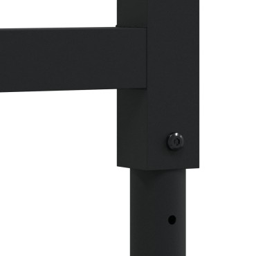 vidaXL Πάγκος Εργασίας Ορθογώνιος 100x60x(73-99,5) εκ Μασίφ Ξύλο Οξιάς