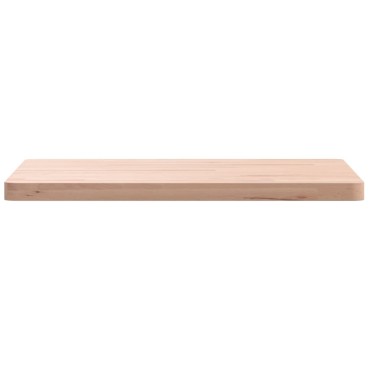 vidaXL Επιφάνεια Τραπεζιού Τετράγωνη 80x2,5cm Μασίφ Ξύλο Οξιάς 1 τεμ.