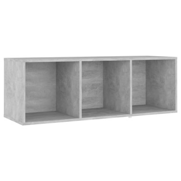 vidaXL Έπιπλα Τηλεόρασης 3 τεμ. Γκρι Σκυρ. 107x35x37cm Μοριοσανίδα