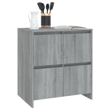vidaXL Μπουφές Γκρι Sonoma 70x41x75cm από Επεξεργασμένο Ξύλο 1 τεμ.