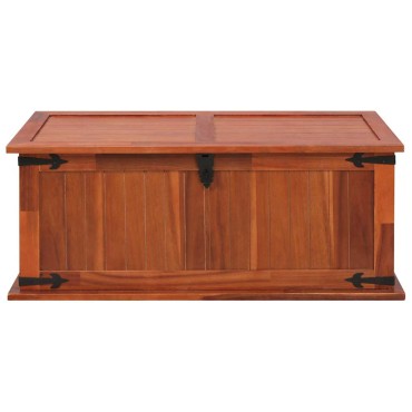 vidaXL Μπαούλο Αποθήκευσης 90x45x40cm από Μασίφ Ξύλο Ακακίας 1 τεμ.