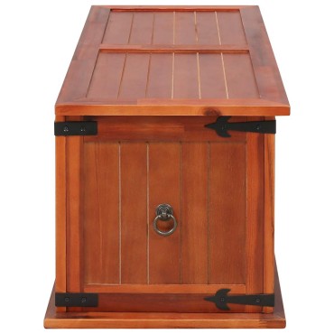 vidaXL Μπαούλο Αποθήκευσης 90x45x40cm από Μασίφ Ξύλο Ακακίας 1 τεμ.