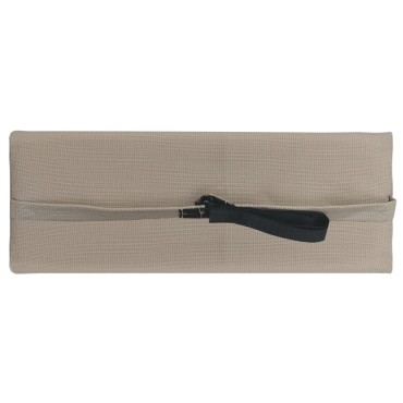 vidaXL Προσκέφαλο Σεζλόνγκ Taupe 40x7,5x15cm από Textilene