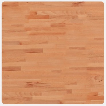 vidaXL Επιφάνεια Τραπεζιού Τετράγωνη 70x70x1,5cm Μασίφ Ξύλο Οξιάς 1 τεμ.