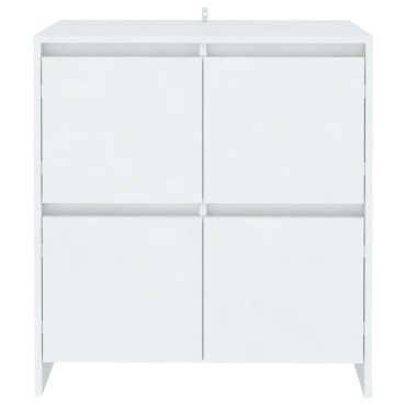 vidaXL Ντουλάπια 2 τεμ. Λευκά 70x41x75cm από Επεξ. Ξύλο