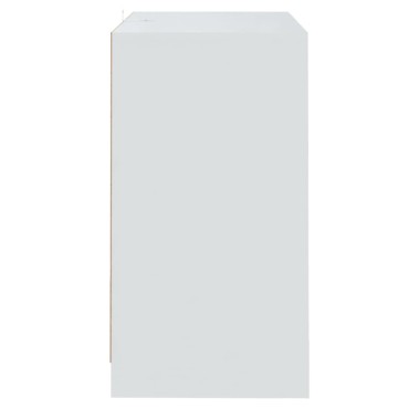 vidaXL Ντουλάπια 2 τεμ. Λευκά 70x41x75cm από Επεξ. Ξύλο