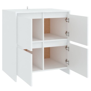 vidaXL Ντουλάπια 2 τεμ. Λευκά 70x41x75cm από Επεξ. Ξύλο