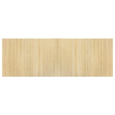 vidaXL Χαλί Ορθογώνιο Ανοιχτό Φυσικό 70x200cm Μπαμπού