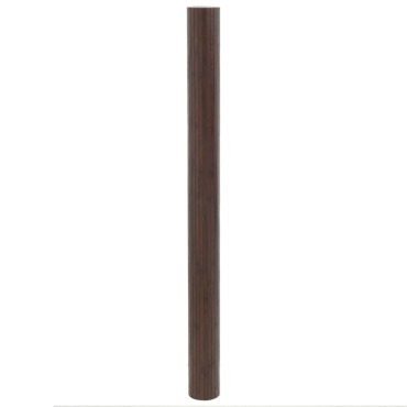 vidaXL Χαλί Ορθογώνιο Σκούρο Καφέ 80x300cm Μπαμπού