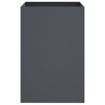 vidaXL Ζαρντινιέρα Ανθρακί 52x48x75 εκ. από Χάλυβα