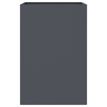 vidaXL Ζαρντινιέρα Ανθρακί 52x48x75 εκ. από Χάλυβα