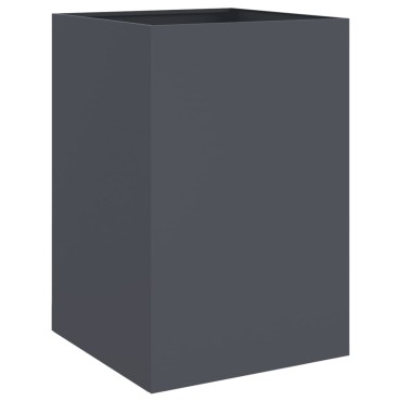 vidaXL Ζαρντινιέρα Ανθρακί 52x48x75 εκ. από Χάλυβα