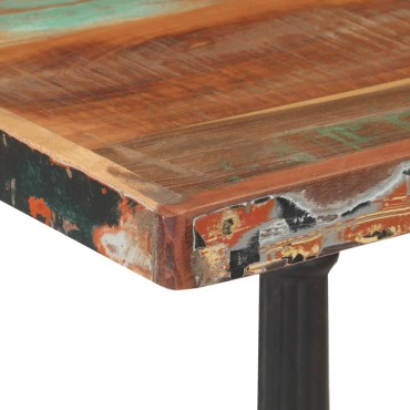 vidaXL Τραπέζι Bistro 60x60x76cm Μασίφ Ανακυκλωμένο Ξύλο 1 τεμ.