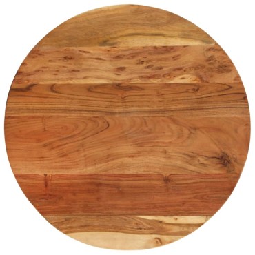 vidaXL Βοηθητικό Τραπέζι 60x(42-62)cm Μασίφ Ξύλο Ακακίας/Χυτοσίδηρος 1 τεμ.