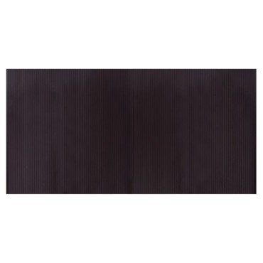 vidaXL Χαλί Ορθογώνιο Σκούρο Καφέ 100x200cm Μπαμπού