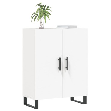 vidaXL Ντουλάπι Λευκό 69,5x34x90cm από Επεξεργασμένο Ξύλο 1 τεμ.