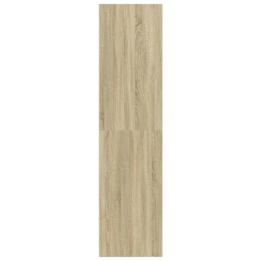 vidaXL Ντουλάπα Χρώμα Sonoma Δρυς 100x50x200cm από Επεξεργασμένο Ξύλο 1 τεμ.
