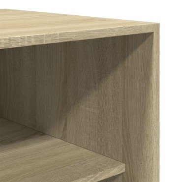 vidaXL Ντουλάπα Χρώμα Sonoma Δρυς 100x50x200cm από Επεξεργασμένο Ξύλο 1 τεμ.