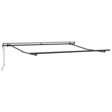 vidaXL Ανασυρόμενη τέντα Automatic Κόκκινη 300x250 cm
