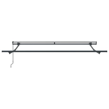 vidaXL Χειροκίνητη Ανασυρόμενη Τέντα Μπεζ 350x250 εκ