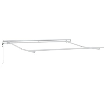 vidaXL Ανασυρόμενη Τέντα Κόκκινη 350x250 εκ.