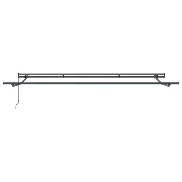 vidaXL Χειροκίνητη Ανασυρόμενη Τέντα Μπεζ 400x300 cm