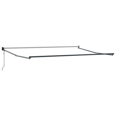 Ανασυρόμενη τέντα αυτόματη vidaXL Λευκή 400x300 cm