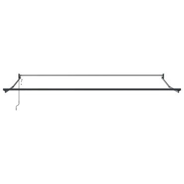 Ανασυρόμενη τέντα αυτόματη vidaXL Λευκή 400x300 cm