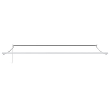 vidaXL Ανασυρόμενη Τέντα Ανοιχτό Γκρι 400x300 cm