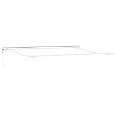 vidaXL Αυτόματη Αναδιπλούμενη Τέντα Μαύρη 450x350 cm