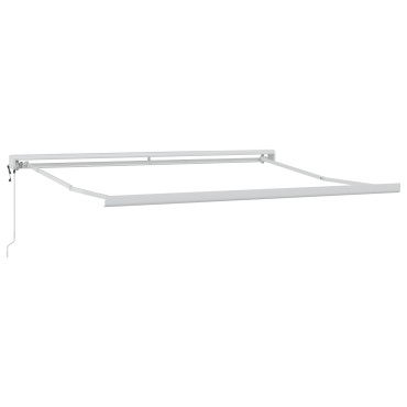 vidaXL Ανασυρόμενη Τέντα Μπεζ 500x300 cm