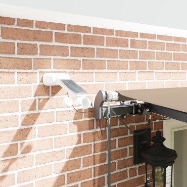 vidaXL Αυτόματη Ανασυρόμενη Τέντα με LED Μπεζ 600x350 cm
