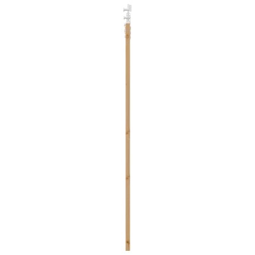 vidaXL Συρόμενη Πόρτα με Σετ Εξαρτημάτων 61x198.5 εκ Μασίφ Ξύλο Πεύκου