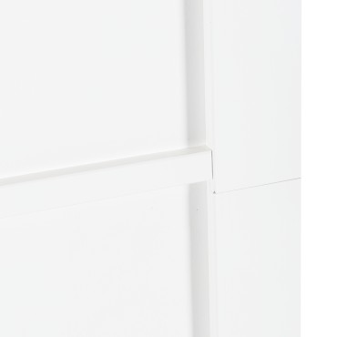 vidaXL Συρόμενη Πόρτα με Σύνολο Υλικών Λευκή 78x211 εκ. Συμπαγές Ξύλο Πεύκου