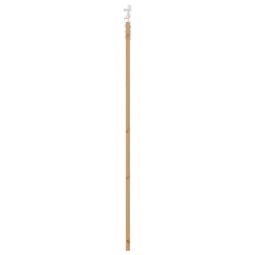 vidaXL Συστροφή Πόρτας με Σετ Υλικών 93x202 cm Συμπαγές Ξύλο Πεύκου