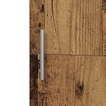 vidaXL Υψηλόμπαρο Φθαρμένο Ξύλο 45x42.5x185cm MDF 1 τεμ.